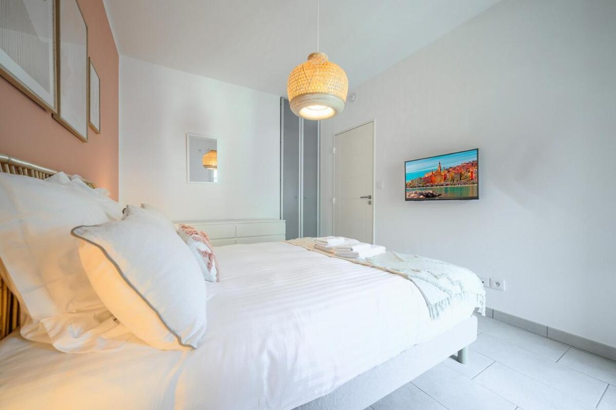 Le Coq Wagner - Garage - Swimming Pool Apartment Menton Exterior foto
