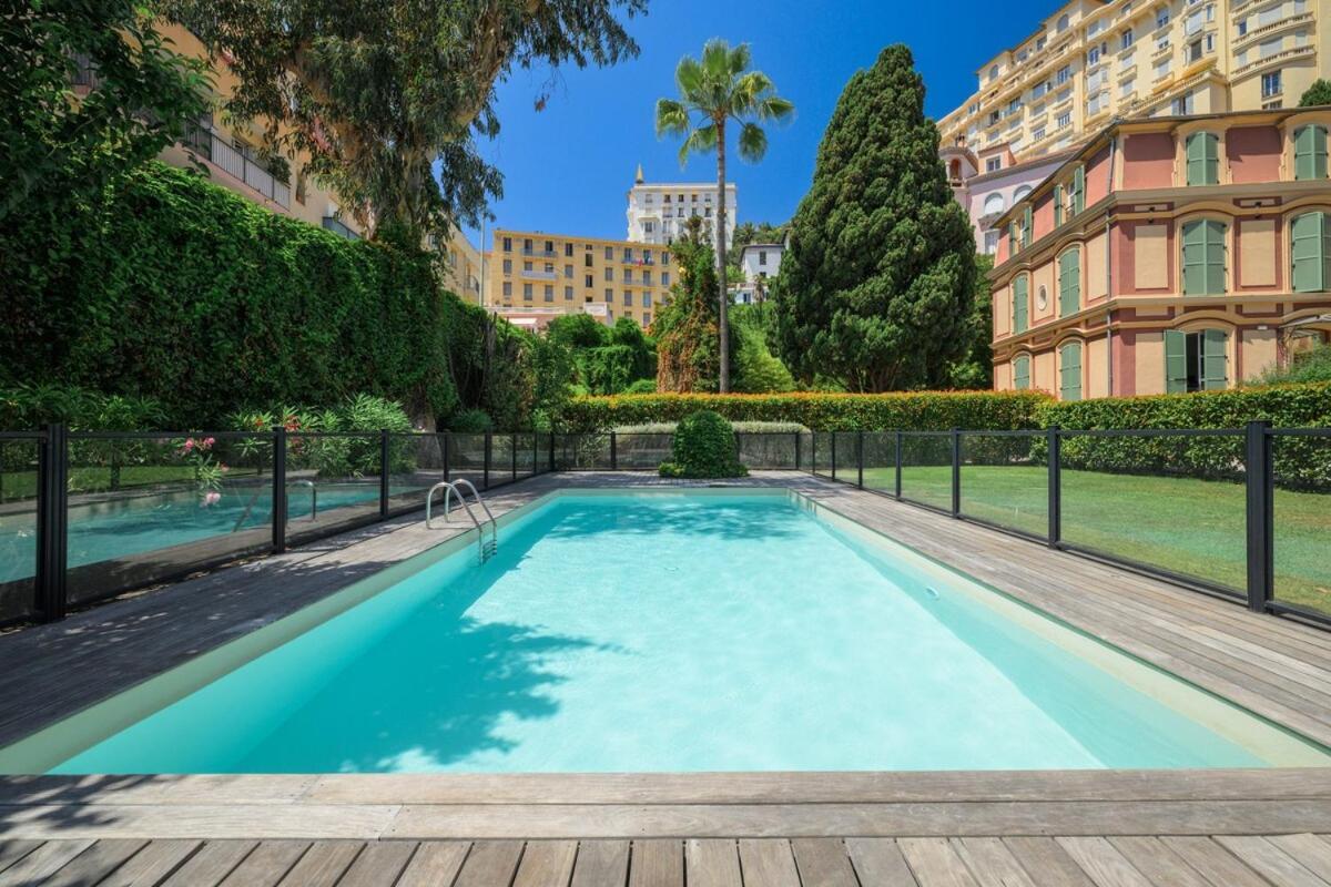 Le Coq Wagner - Garage - Swimming Pool Apartment Menton Exterior foto